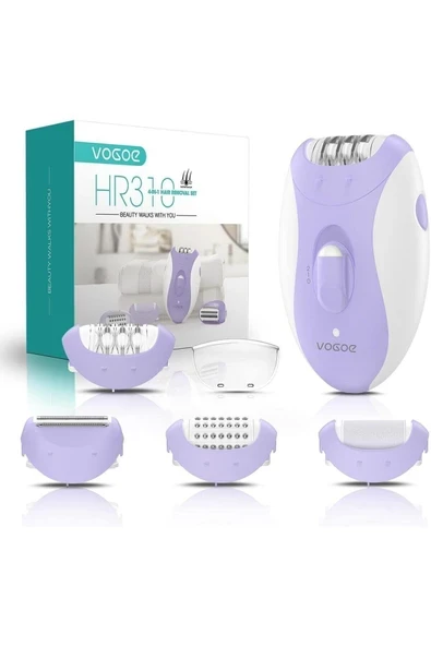 İthalatçı Garantili HR310 4'ü 1 Arada Kadın Epilatörü, Kablosuz, 21 Cımbız, Yüz, Bacak ve Bikini İç ürün görseli 1