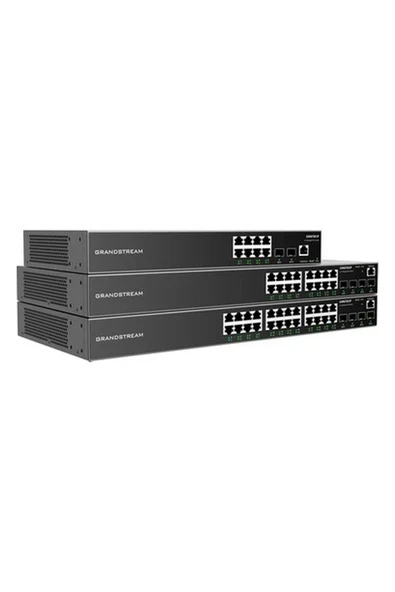 Grandstream GWN7803P 24 Port Poe Gigabit Switch 360WATT ürün görseli 1