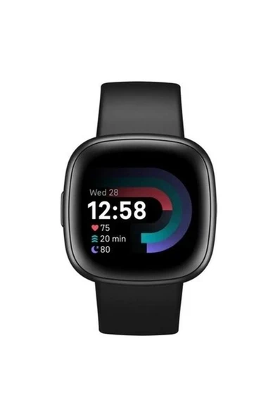 Fitbit - Versa 4 Akıllı Saat Siyah Grafit 39MM Siyah ürün görseli 1