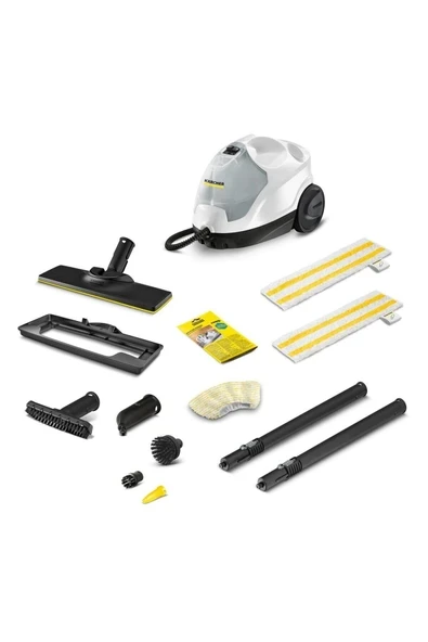 Karcher Yeni Sc 4 Easyfix Plus Buharlı Temizlik Makinesi + Ekstra Halı Temizleme aparatı 1.512-640.0 ürün görseli 1