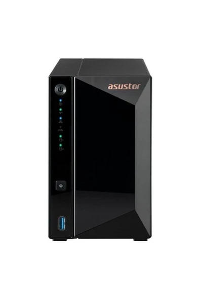 Asustor AS3302T V2 2 Slot Tower Nas 2gb Ddr4 Realtek 1.4 Quad ürün görseli 1