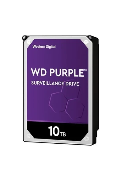 Wd Purple 10 Tb 7/24 3.5'' ürün görseli 1