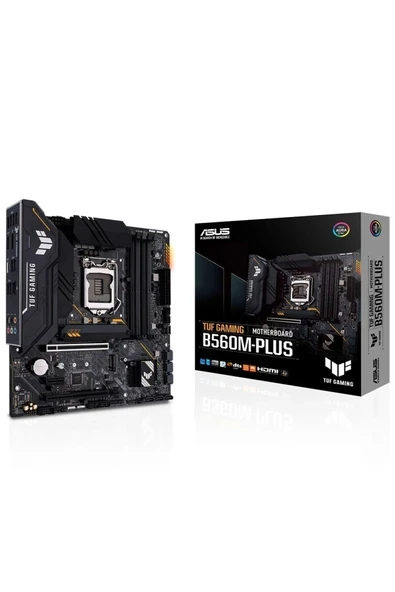 ASUS TUF GAMING B860M-PLUS WIFI LGA1851 DDR5 DP HDMI MATX ANAKART ürün görseli 1