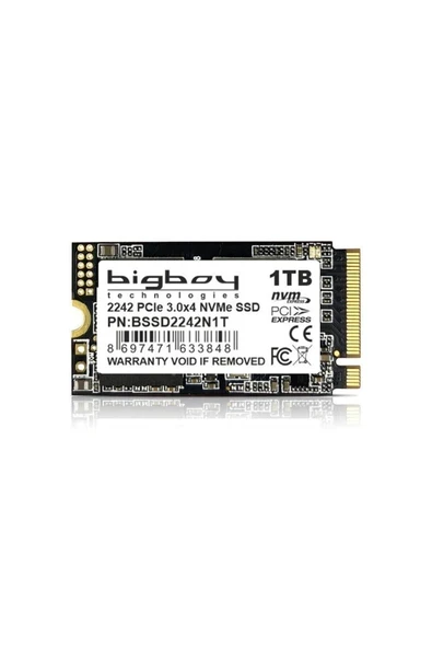 1tb 22x42mm Pcıe M.2 Nvme Notebook Ssd Bssd2242n1t ürün görseli 1