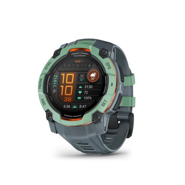 Garmin Instinct 3,50 mm, AMOLED, Alacakaranlık Bantlı Neotropik Çerçeve ürün görseli 1