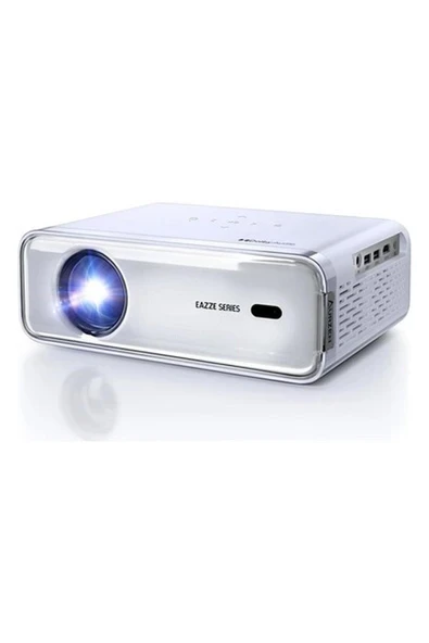 Aurzen Eazze D1 Akıllı Projektör Wifi ve Bluetooth - Yerel 1080P Film - Gümüş ürün görseli 1