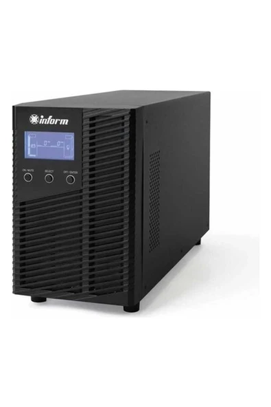 Inform Sinüs Evo 2kva 5-12DK LED Gösterge 4X12V/9AH 1f/1f Online Ups 856011002005 ürün görseli 1