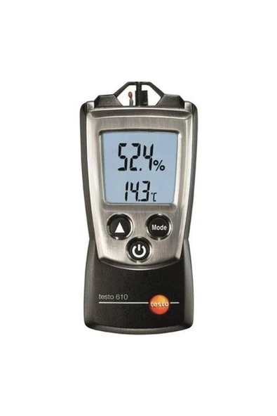 Testo 610 Seyyar Nem ve Sıcaklık Ölçüm Cihazı ürün görseli 1