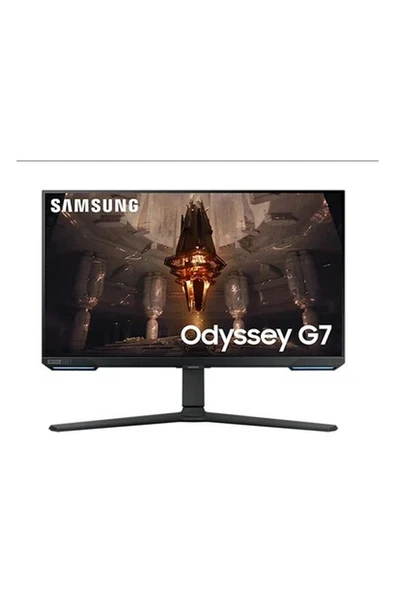 Samsung LS28BG702EPXUF Odyssey G7 28 inç UHD 1ms 144Hz HDR400 G-Sync Smart Oyun Monitörü ürün görseli 1