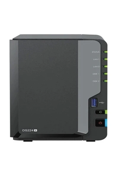DS224-6G Plus Celeron QC 6 GB Ram 2 Diskli Nas Server (Disksiz) ürün görseli 1