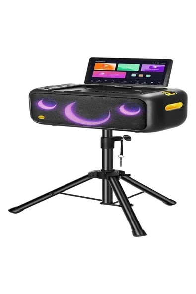Ikarao Partybox Hoparlör Standlı Break X1 460W Karaoke Bluetooth Hoparlör Seti ürün görseli 1