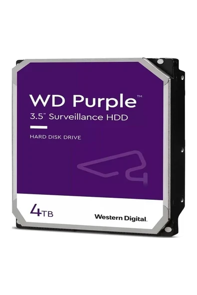 Wd Purple 4tb 5400RPM 256MB WD43PURZ Hard Disk ürün görseli 1