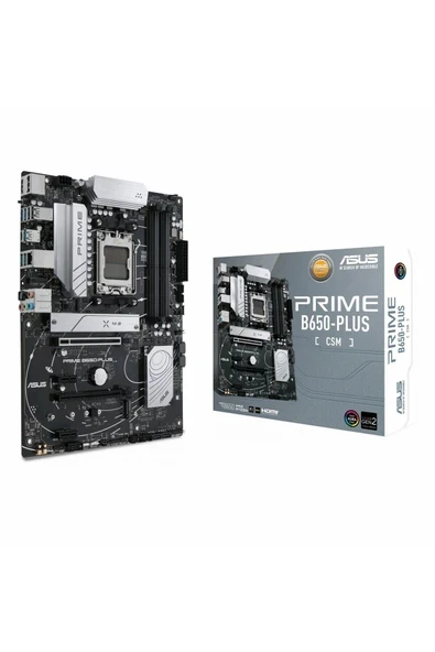 Prime B650-Plus-CSM DDR5 (6400MHz)OC M.2 HDMI/DP/USB-C PCIe 4.0 AM5 ATX Anakart ürün görseli 1