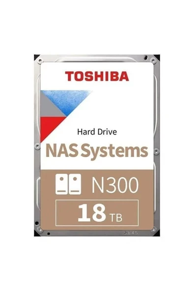 16TB N300 HDWG51GUZSVA 7200RPM 512MB SATA-3 NAS DİSKİ ürün görseli 1