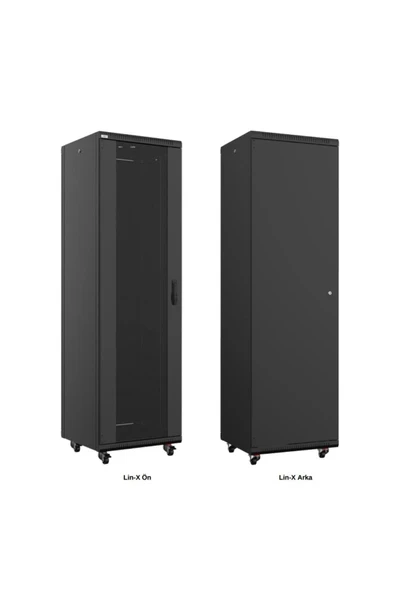 16u 19\" Foptek 600x800x897 Lın-xn Serısı Dıkılı Tıp Kabınet ürün görseli 1