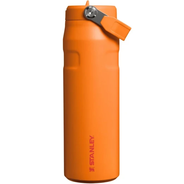 Stanley 10-11283-395 The IceFlow Flip Straw 0,70 Litre Pipetli Termos - Turuncu ürün görseli 1