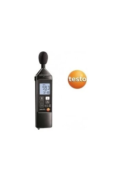 Testo 815 Gürültü Seviyesi Ölçüm Cihazı ürün görseli 1