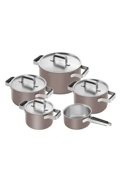 Zwilling Pure Tencere & Tava Seti - Paslanmaz Çelik 5 Parça 1028858 ürün görseli 1