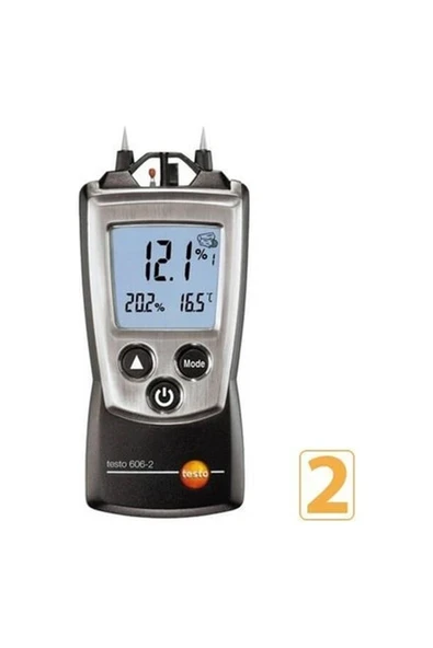 Testo 606-2 Ahşap Beton Nem, Hava Nem ve Sıcaklık Ölçer ürün görseli 1