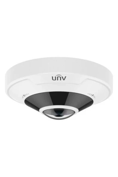 Uniview 12 Mp Ir Fısheye Ip Kamera , Sesli , Haporlörlü ( IPC868ER-VF18-B ) ürün görseli 1