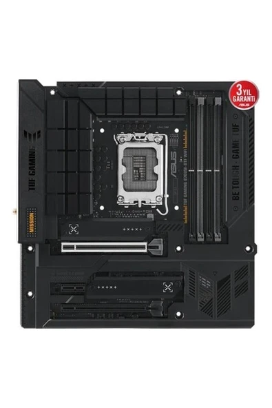 Asus Tuf Gaming B760M-BTF Wıfı D5 Intel B760 Soket 1700 Ddr5 7200(OC)MHZ Matx Gaming (Oyuncu) Anakart ürün görseli 1