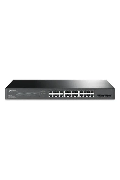TP-Link 28 Port TL-SG2428P 10/100/1000 Web Yönetilebilir 24 Port Poe+4 x Sfp Smart Switch (250W) ürün görseli 1