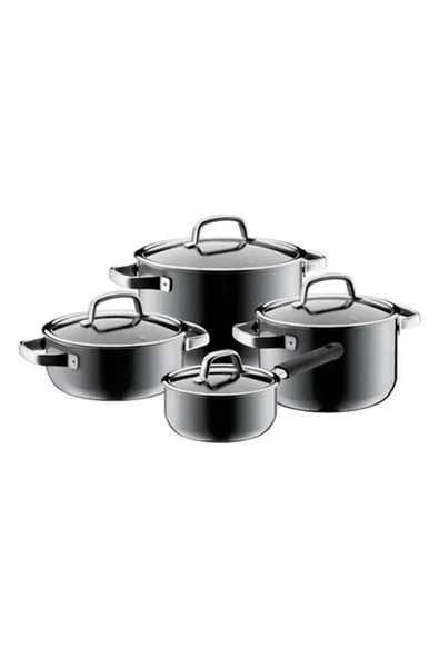 WMF Fusiontec Mineral Tencere Seti 4 Parça Platinum Gri ürün görseli 1