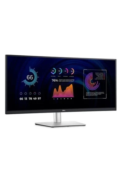Dell P3424WE 34 3440X1440 60Hz 5ms HDMI Dp Type-C IPS Monitör ürün görseli 1