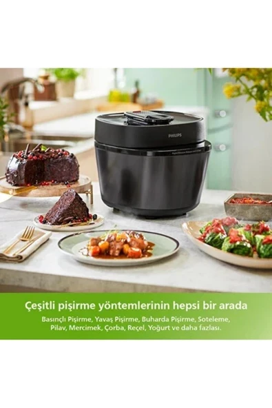 All In One Cooker Yeni Nesil Akıllı Elektrikli Düdüklü Tencere, 5l Kapasite 35 Farklı Programlı ürün görseli 1