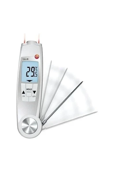 Testo 104 Ir Hem Lazerli Hem Problu Gıda Termometresi ürün görseli 1