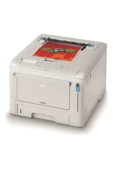 Okı 9006144 C650DN A4 Tek Fonksiyonlu Renkli Lazer Yazıcı ürün görseli 1