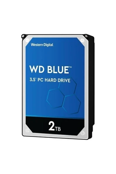 Wd Blue 3.5 Sata Iıı 6gb/s 256MB 2 Tb Hard Disk WD20EZBX ürün görseli 1