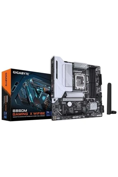 B860M GAMING X WIFI6E DDR5 HDMI-DP TYPE-C PCIE 5.0 1851P mATX ürün görseli 1