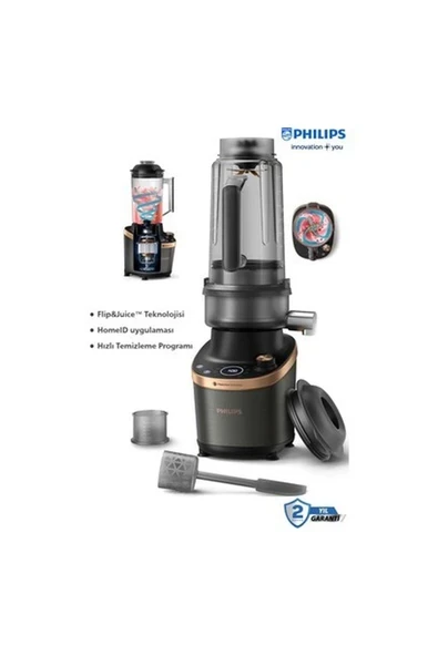Philips 1500W Smoothie & Katı Meyve Özellikli Blender, Problend Ultra Teknoloji, 200 Farklı Tarifli + Meyve Soyacağı ürün görseli 1