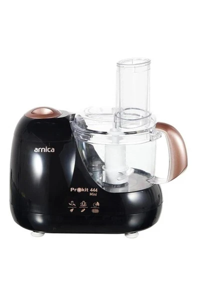Mini Mutfak Robotu 600 W, 1 L Hazne, Hamur Karıştırma, Paslanmaz Çelik Bıçak ürün görseli 1