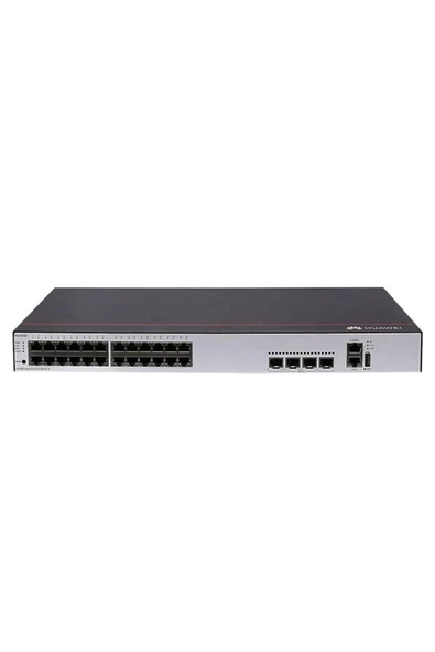 Huaweı S5735-l24t4s-a1 (24*10/100/1000base-t Ports, 4*ge Sfp Ports, Ac Power) ürün görseli 1