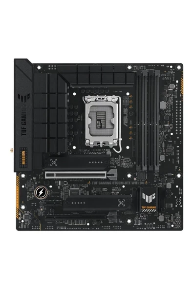 Asus TUF Gaming B760M-BTF Wi-Fi D4 DDR4 1700 Pin mATX Anakart ürün görseli 1