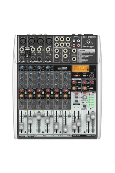 Behringer QX1204USB 12 Kanal Efektli Mikser ürün görseli 1