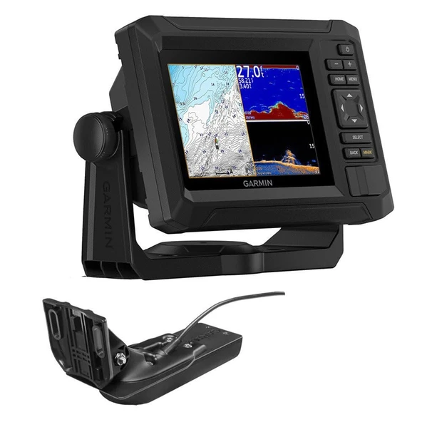 Garmin ECHOMAP UHD2 54CV Chartplotter/Fishfinder with US Coastal Maps and GT20-TM [010-02591-51] ürün görseli 1