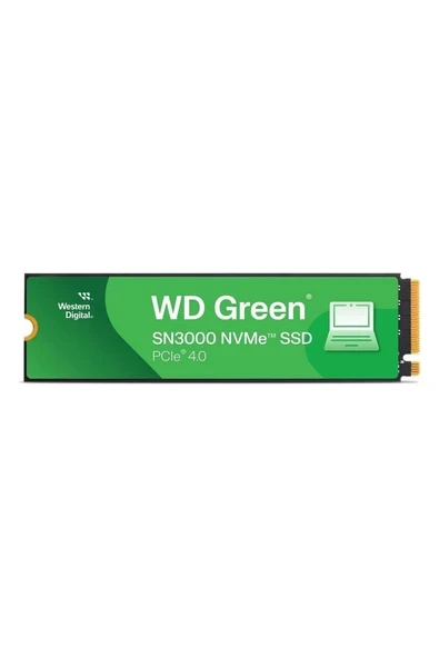 Green SN3000 WDS200T4G0E 2TB (5000/4200MB/s) M.2 2280 PCIe 4.0 NVMe SSD ürün görseli 1