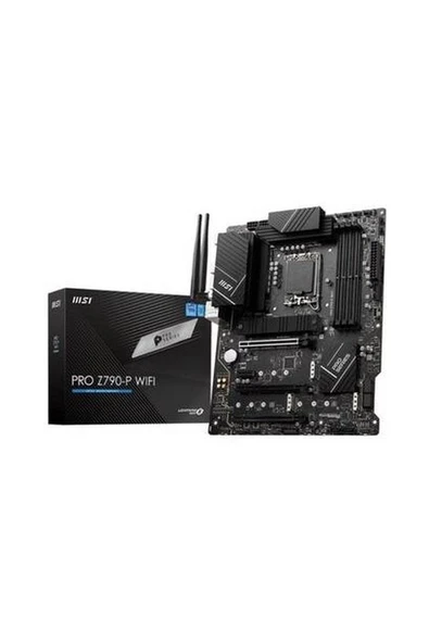Msi Pro Z790-P Wifi 7000Mhz(Oc) Ddr5 Soket 1700 M.2 Hdmı Dp Atx Anakart ürün görseli 1