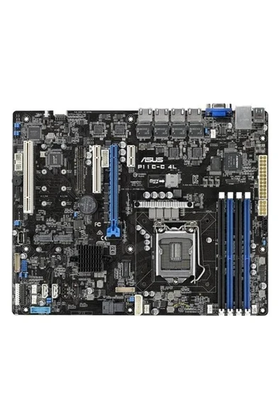 Asus P11C-C/4L Intel C242  DDR4 2666 MHz Lga1151 mAtx Anakart ürün görseli 1
