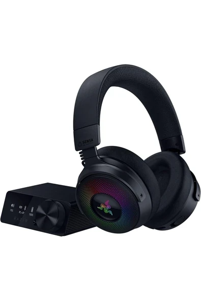 Kraken V4 Pro Kablosuz Oyuncu Kulaklığı: OLED Hub, HD Dokunsal -PC, PS5, PS4, Xbox, Akıllı Telefon ürün görseli 1