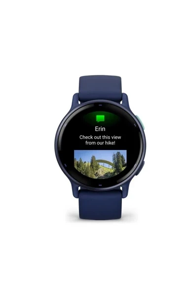 Garmin Vivoactive 5 - Mavi Kayışlı Akıllı Saat ürün görseli 1