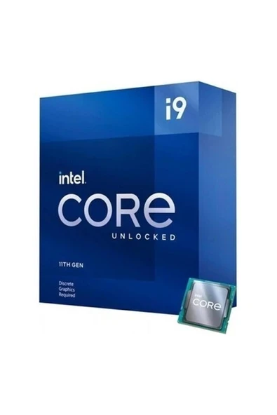 Intel Core I9 11900F Socket 1200 11. Nesil 2.50GHZ 16MB Önbellek 14NM Işlemci ürün görseli 1