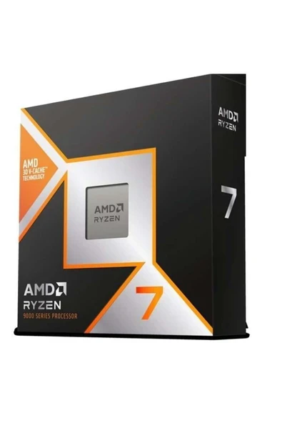 RYZEN 7 9800X3D 104MB 16çekirdekli O/B UHD AM5 120w Kutulu+Fansız ürün görseli 1