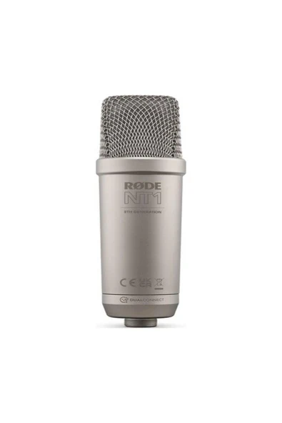 Rode Nt1 5th Generation Silver - Yeni Nesil Analog/dijital Cardioid Kondansatör Mikrofon ürün görseli 1