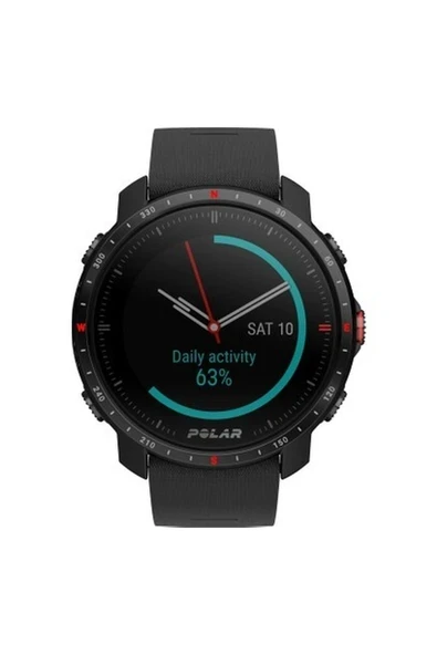 Polar Grit x Pro Gps'li Üst Düzey Açık Hava Çoklu Spor Saati Blk M/ l ürün görseli 1