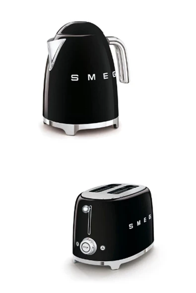 Siyah Kettle Ve 2x1 Ekmek Kızartma Makinesi Seti Klf03-tsf01bleu ürün görseli 1
