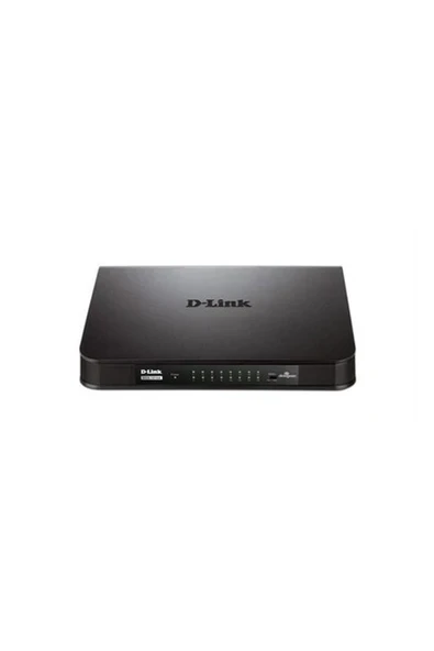 D-Link DGS-1016A 16 Port 10/100/1000MBPS Yönetilemez Plastik Kasa ürün görseli 1